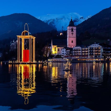 Laterne am Wolfgangsee (c)TV St.Wolfgang